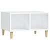 vidaXL Couchtisch Wei&szlig; 60x50x36,5 cm Holzwerkstoff