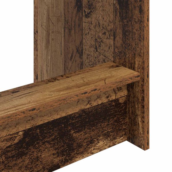 vidaXL Bett-Schreibtisch Altholz 100 x 45 x 75 cm Holzwerkstoff