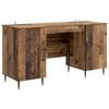 vidaXL Schreibtisch Altholz 142,5 x 50 x 75 cm Holzwerkstoff