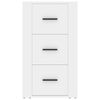 vidaXL Sideboard Weiß 40x33x70 cm Holzwerkstoff