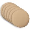 vidaXL Kissenbezug 6 stk. HEERLEN Creme Durchmesser 40 cm Stoff