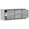 vidaXL TV-Schrank LED Grau Sonoma 97x34x40 cm Holzwerkstoff