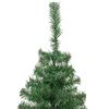 vidaXL Weihnachtsbaum mit 300 LEDs mit St&auml;nder Gr&uuml;n 180 cm PVC