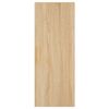 vidaXL Highboard Sonoma-Eiche 34,5x34x180 cm Holzwerkstoff