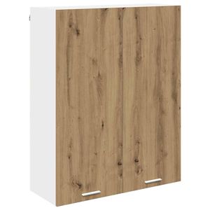 vidaXL H&auml;ngeschrank Artisan-Eiche 80 x 31 x 100 cm Holzwerkstoff