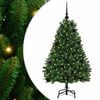 vidaXL K&uuml;nstlicher Weihnachtsbaum 120 cm 150 LEDs Warmes Wei&szlig; Gr&uuml;n