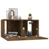 vidaXL TV-Wandschränke 4 Stk. Räuchereiche 60x30x30 cm Holzwerkstoff