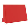 vidaXL R&uuml;ckenkissen SOEST 100 % Polyester Rot 60 x 20 x 40 cm