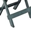vidaXL Gartentisch Klappbar Grün 45x43x50 cm Kunststoff