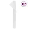 vidaXL Wintervlies 2 Rollen 70 g/m&sup2; 10x1,6 m