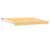 vidaXL Ausziehbare Markise Sand 3,5 x 2,5 m
