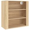 vidaXL Highboard Sonoma-Eiche Holzwerkstoff