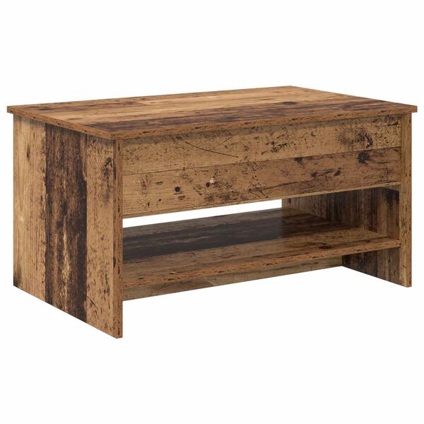 vidaXL Couchtisch Altholz 80 x 50,5 x 41,5 cm Holzwerkstoff