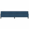 vidaXL Boxspringbett Blau 90 x 190 cm Stoff