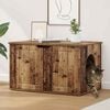 vidaXL Katzenhaus Altholz 85 x 55 x 50,5 cm Holzwerkstoff
