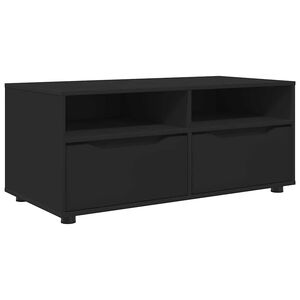 vidaXL TV-Schr&auml;nk Schwarz 100 x 48 x 43 cm Holzwerkstoff