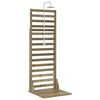 vidaXL Gartendusche 225 cm Impr&auml;gniertes Kiefernholz und Edelstahl