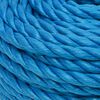 vidaXL Arbeitsseil Blau 14 mm 50 m Polypropylen