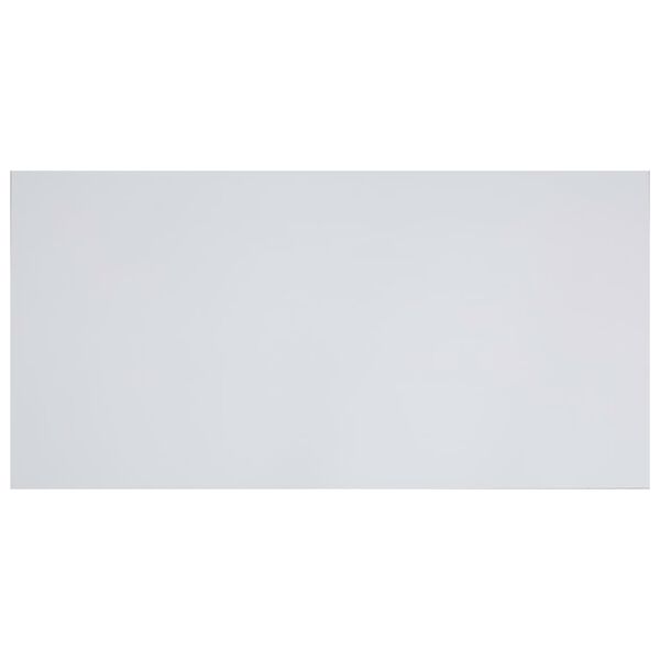 vidaXL Esstisch Wei&szlig; und Schwarz 120&times;60&times;74 cm MDF