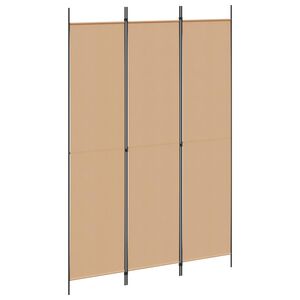 vidaXL 3-tlg. Paravent Wei&szlig; 150x220 cm Stoff