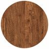 vidaXL Tischplatte &Oslash; 40 x 2,5 cm Rund Massivholz Eiche Hellbraun