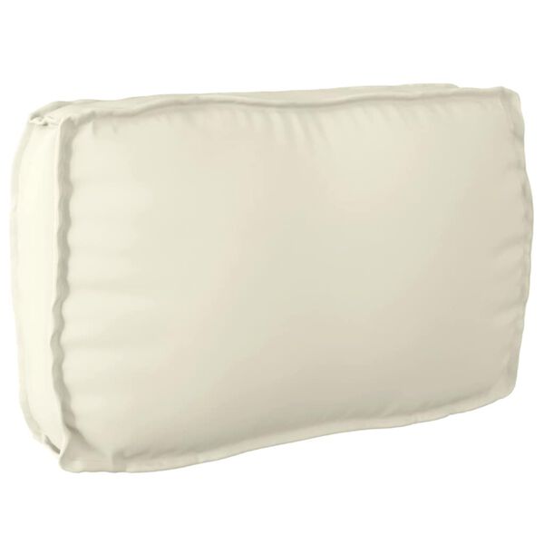 vidaXL Kissen Creme 70 x 40 x 12 cm Oxford-Stoff