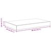 vidaXL Schwebende Wandregale 2 Stk. Grau 40x23x3,8cm MDF