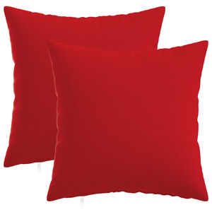 vidaXL Kissenbezug 2 stk. HEERLEN Rot 30 x 30 cm Stoff
