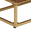vidaXL Kommode 55x30x76 cm Massivholz Mango und Eisen