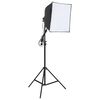 vidaXL Fotostudio-Beleuchtung Set mit Hintergründen und Reflektor