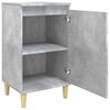 vidaXL Nachttisch Betongrau 40x35x70 cm Holzwerkstoff