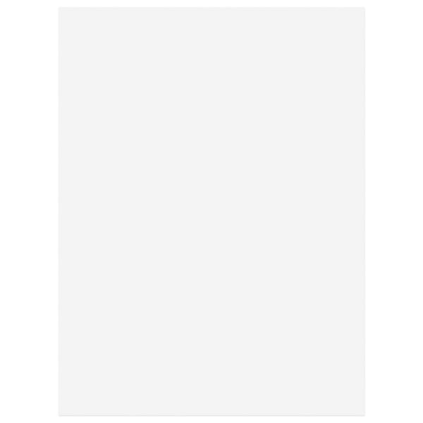 vidaXL Spannleinw&auml;nde 12 Stk. Wei&szlig; Stoff und Massivholz Kiefer