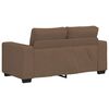 vidaXL 2-Sitzer-Sofa Braun 160x77x82 cm Stoff