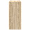 vidaXL Sideboard Sonoma-Eiche 85x34x76 cm Holzwerkstoff