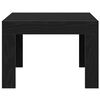 vidaXL Couchtisch Schwarz Eichen-Optik 50 x 50 x 35 cm Holzwerkstoff