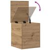 vidaXL Aufbewahrungsbox Artisan-Eiche 40 x 42 x 46 cm Holzwerkstoff