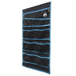 vidaXL Aufbewahrungstasche Schwarz und Blau 63,5 x 40 cm Oxford