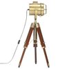 vidaXL Stehleuchte Dreibein Massivholz Mango 69 cm