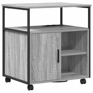 vidaXL Schrank mit Ladestation 61 x 46 x 67 cm Holzwerkstoff