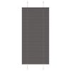 vidaXL Plissee Schwarz 55x100 cm Stoffbreite 54,4 cm Polyester