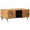 vidaXL Couchtisch Braun 100 x 54 x 40 cm Massivholz Mango