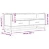 vidaXL TV-Schrank Sonoma-Eiche 100x34,5x40 cm Holzwerkstoff und Metall