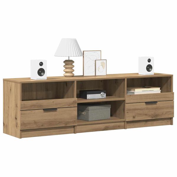 vidaXL TV-Schrank Artisan-Eiche 150x33,5x45 cm Holzwerkstoff