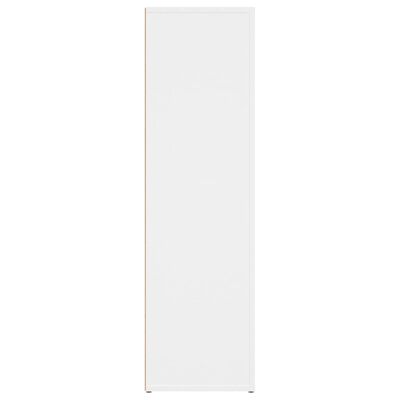 vidaXL Sideboard Weiß 80x30x106 cm Holzwerkstoff