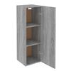 vidaXL TV-Schr&auml;nke 2 Stk. Grau Sonoma 30,5x30x90 cm Holzwerkstoff