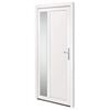 vidaXL Haust&uuml;r Wei&szlig; 98x208 cm PVC