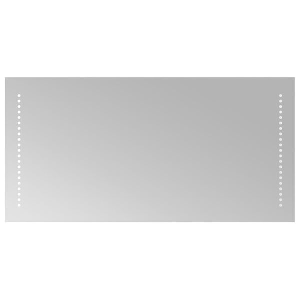 vidaXL LED-Badspiegel 80x40 cm