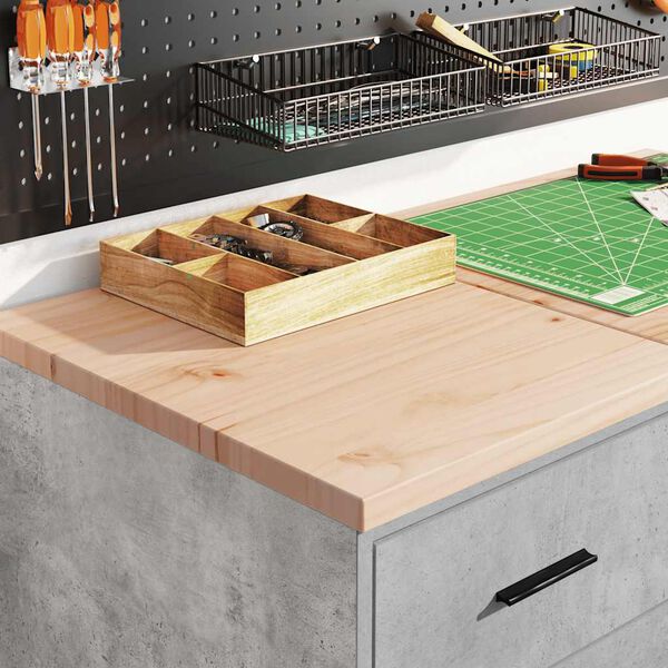 vidaXL Garagenschr&auml;nke 2 Stk. Betongrau Holzwerkstoff