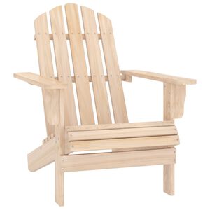 vidaXL Adirondack-Gartenstuhl Massivholz Tanne