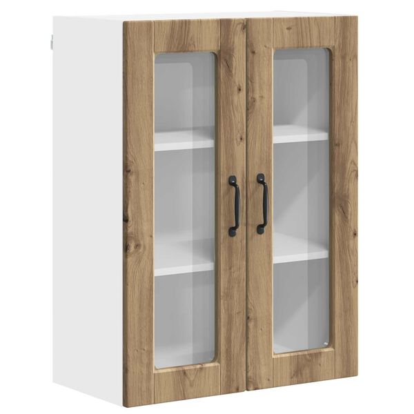 vidaXL K&uuml;chenschrank Artisan-Eiche 60 x 31 x 80 cm Holzwerkstoff